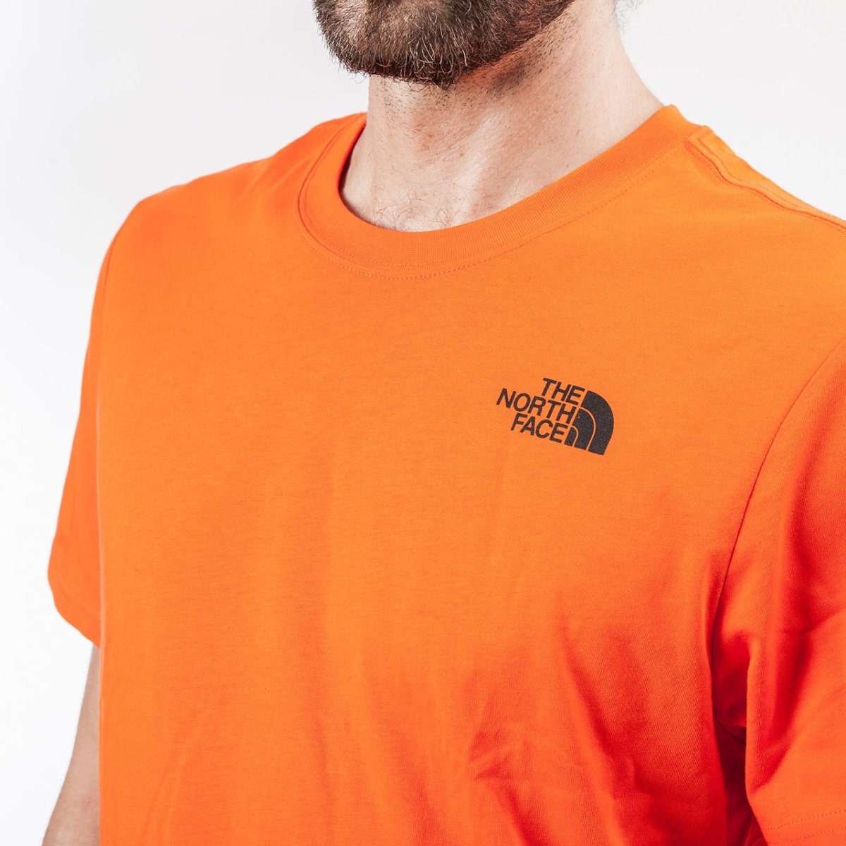 The North Face Red Box Tee (Orange) - Allike Store