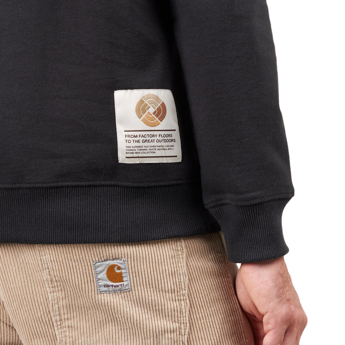 The North Face Scrap Graphic Crewneck (Schwarz) - Allike Store