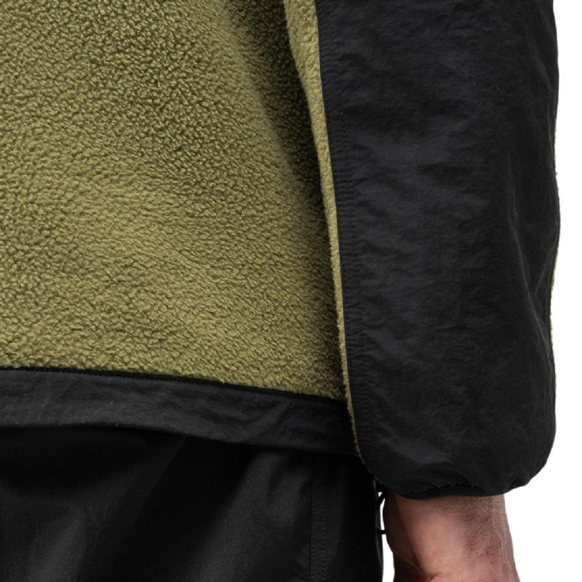 The North Face Steep Tech 1/2 Zip Pullover (Olive / Schwarz) - Allike Store