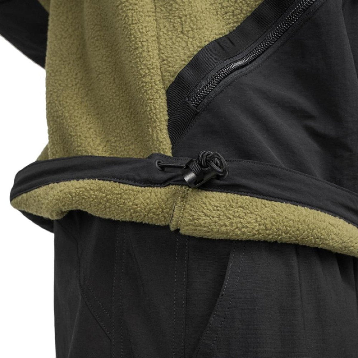 The North Face Steep Tech 1/2 Zip Pullover (Olive / Schwarz) - Allike Store