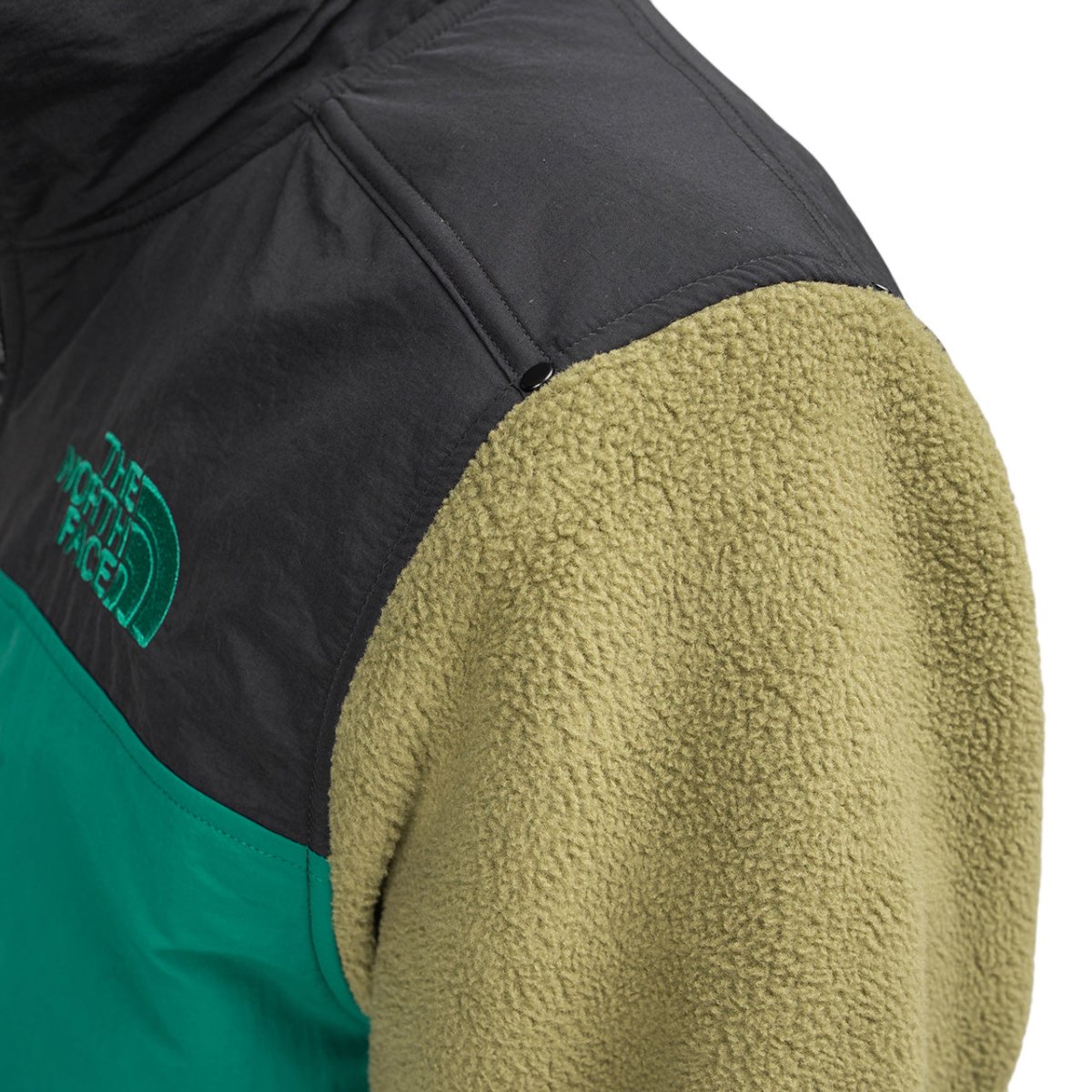 The North Face Steep Tech 1/2 Zip Pullover (Olive / Schwarz) - Allike Store