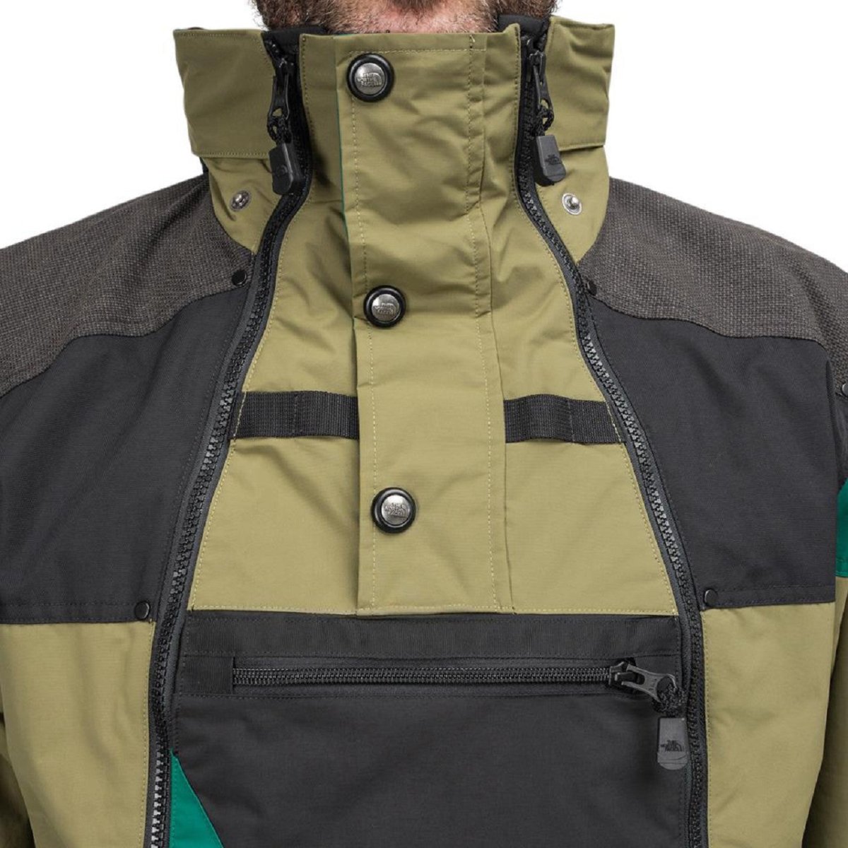 The North Face Steep Tech Apogee Jacket (Khaki / Schwarz) - Allike Store