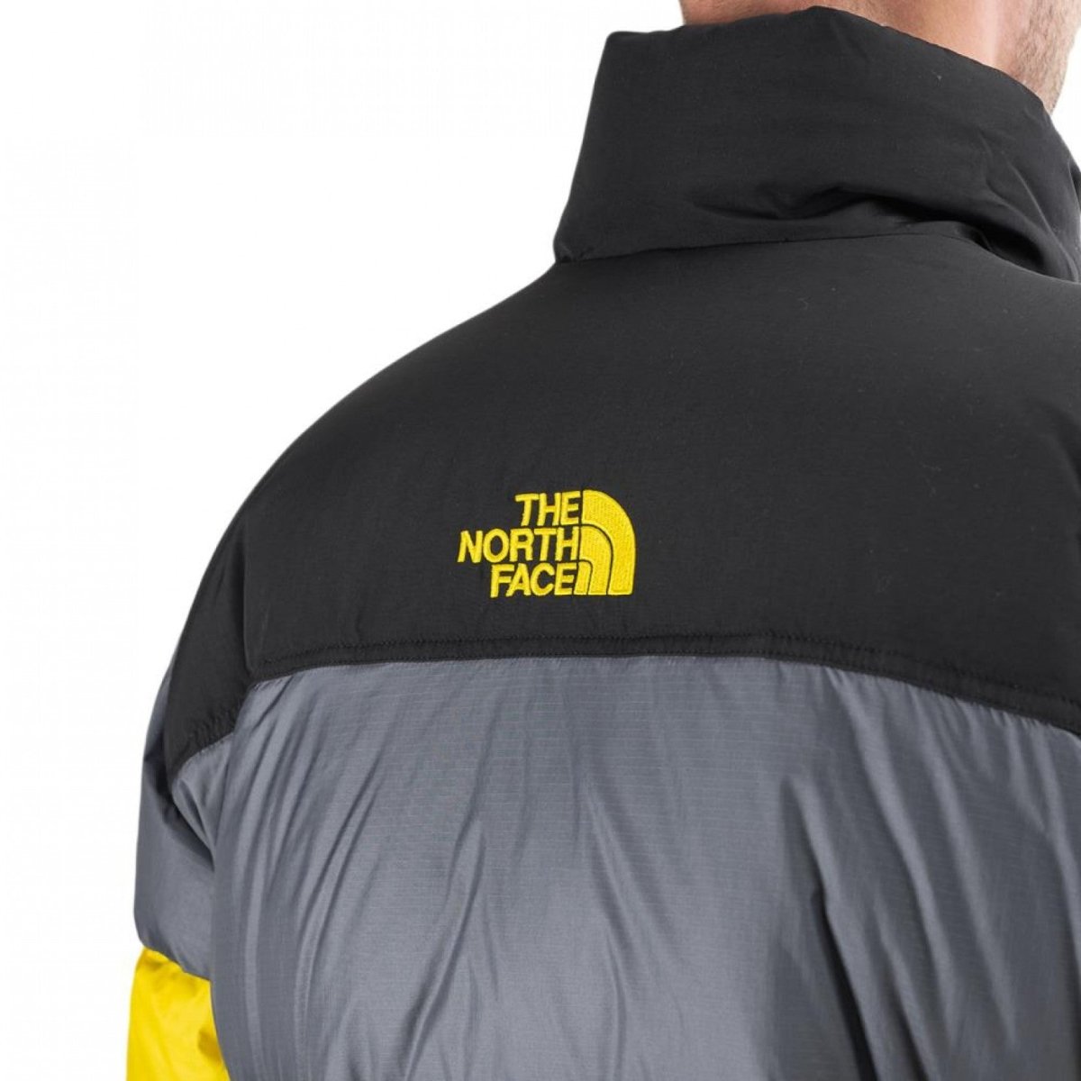 The North Face Steep Tech Down Jacket (Grau / Gelb) - Allike Store