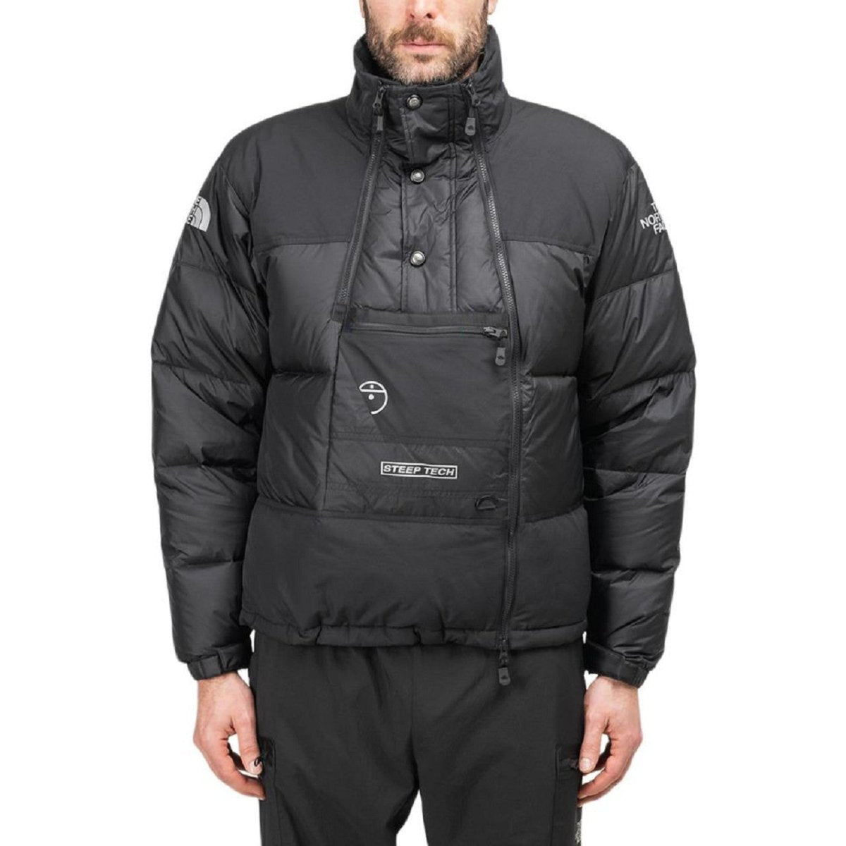 The North Face Steep Tech Down Jacket (Schwarz) - Allike Store
