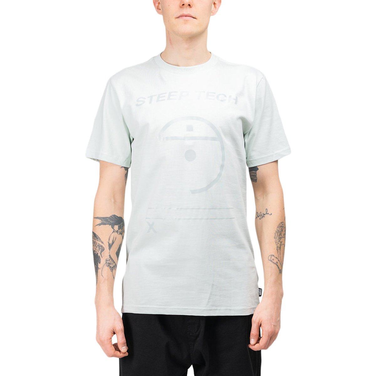 The North Face Steep Tech Light T-Shirt (Blaugrau) - Allike Store