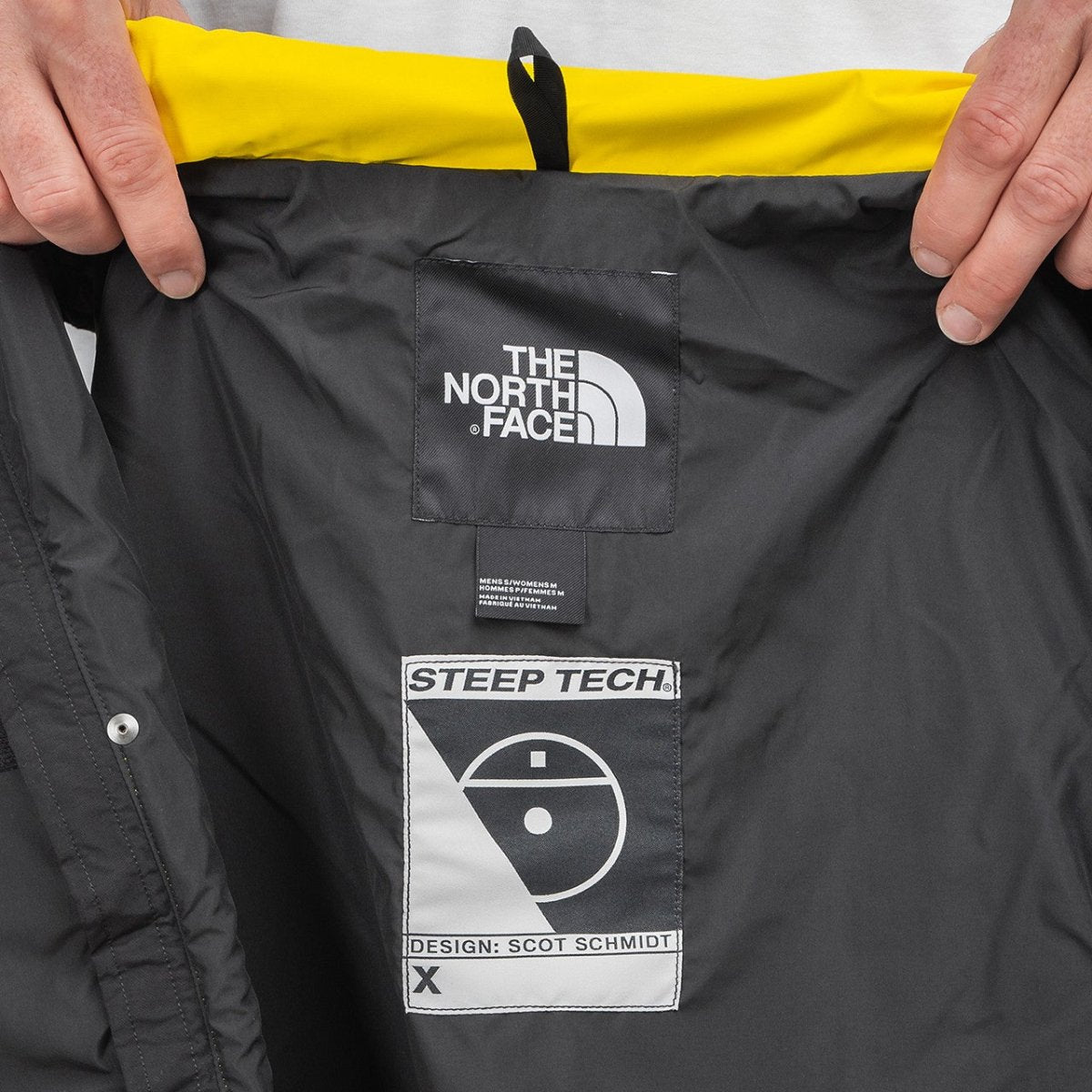 The North Face Steep Tech Vest (Grau / Gelb / Schwarz) - Allike Store
