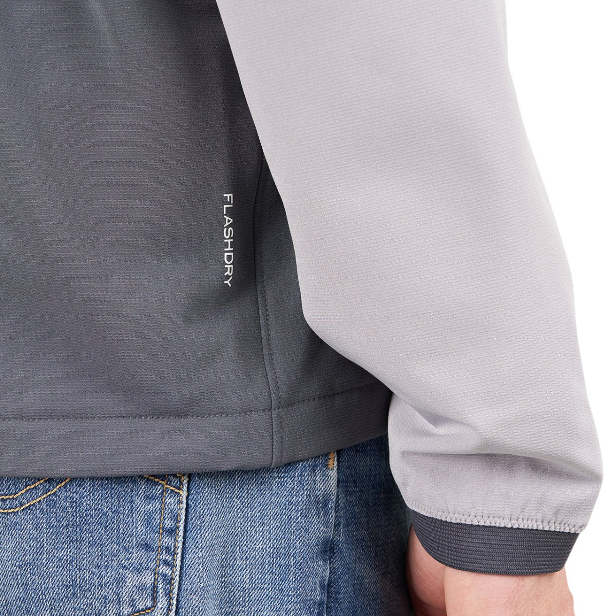 The North Face Tekware Fleece Quarter Zip (Dunkelgrau / Hellgrau) - Allike Store