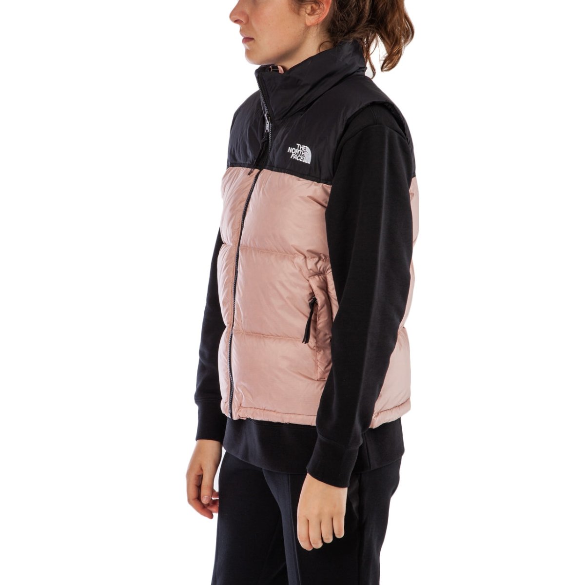 The North Face W 1996 Nuptse Weste (Rosa / Schwarz) - Allike Store