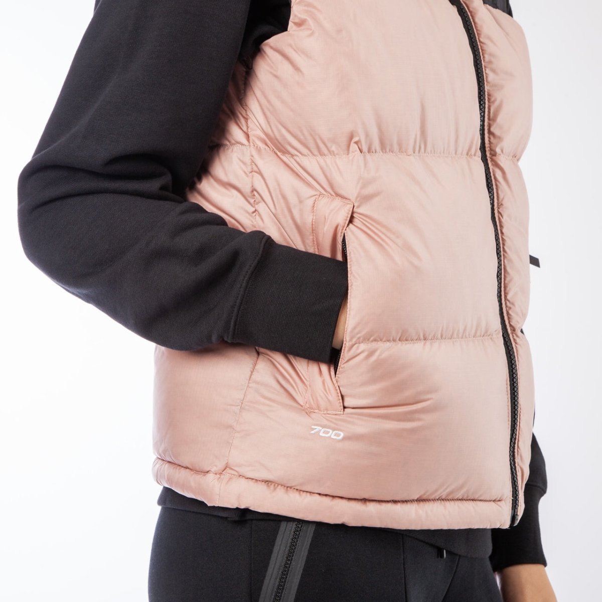 The North Face W 1996 Nuptse Weste (Rosa / Schwarz) - Allike Store