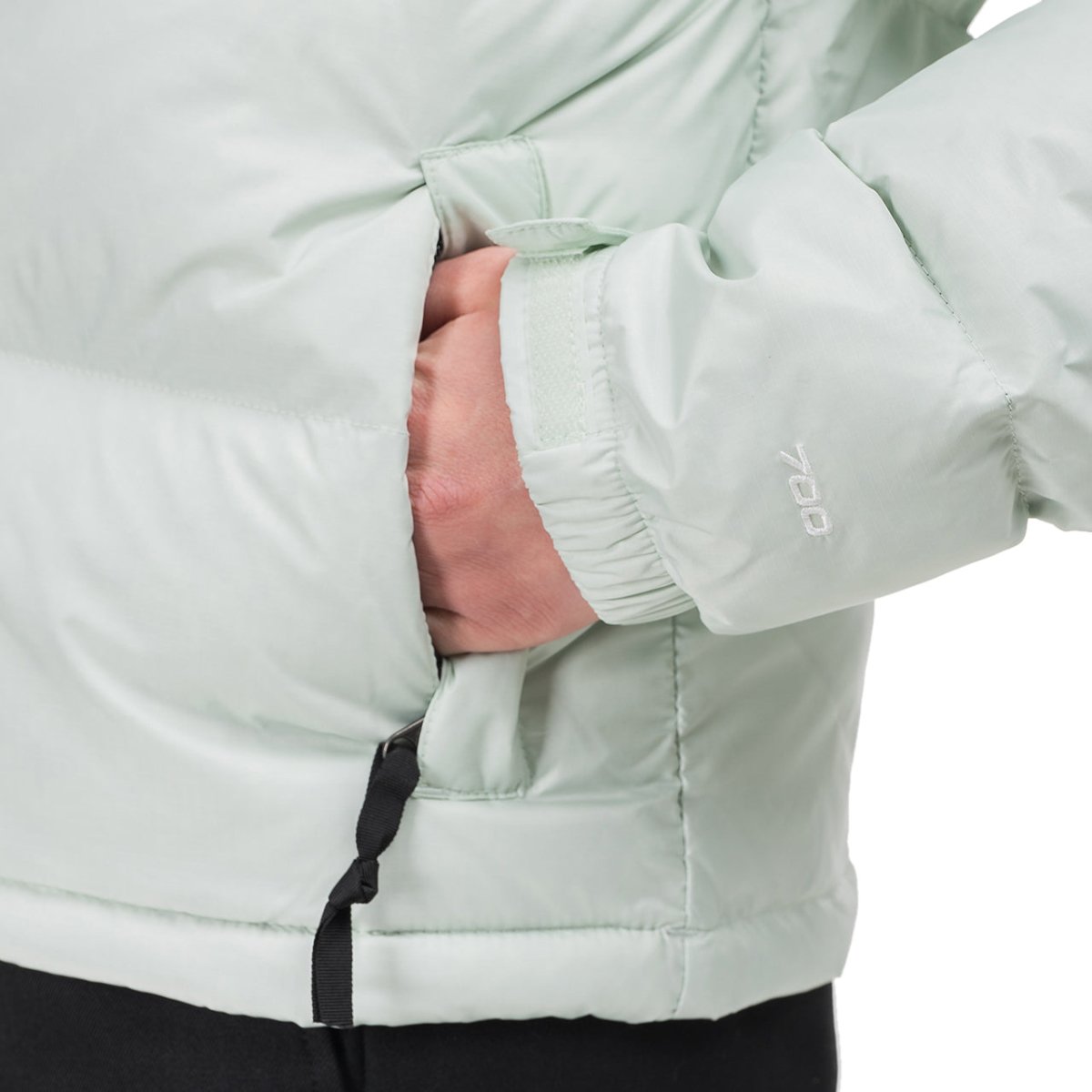 The North Face WMNS 1996 Retro Nuptse Jacket (Mint / Schwarz) - Allike Store