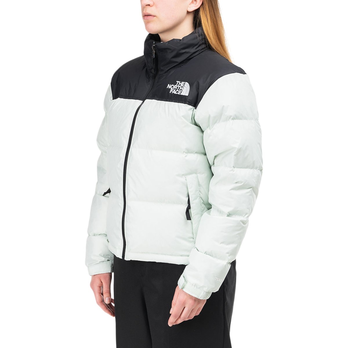 The North Face WMNS 1996 Retro Nuptse Jacket (Mint / Schwarz)  - Allike Store