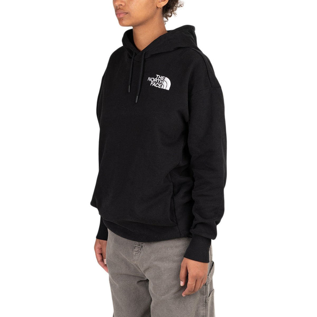 The North Face WMNS Oversized Hoodie (Schwarz) - Allike Store