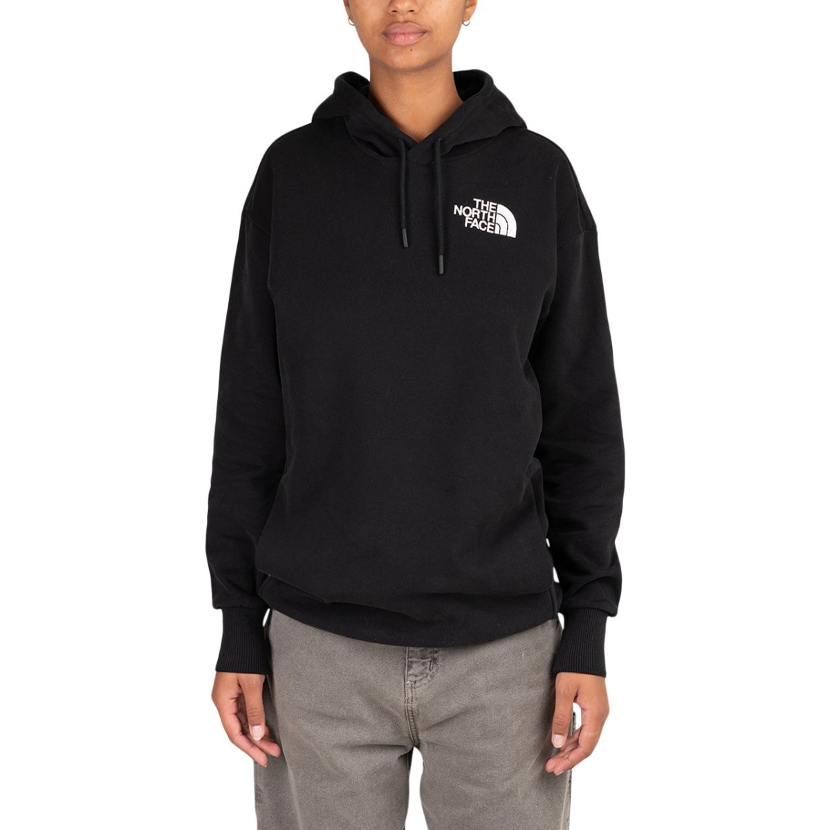 The North Face WMNS Oversized Hoodie (Schwarz) - Allike Store