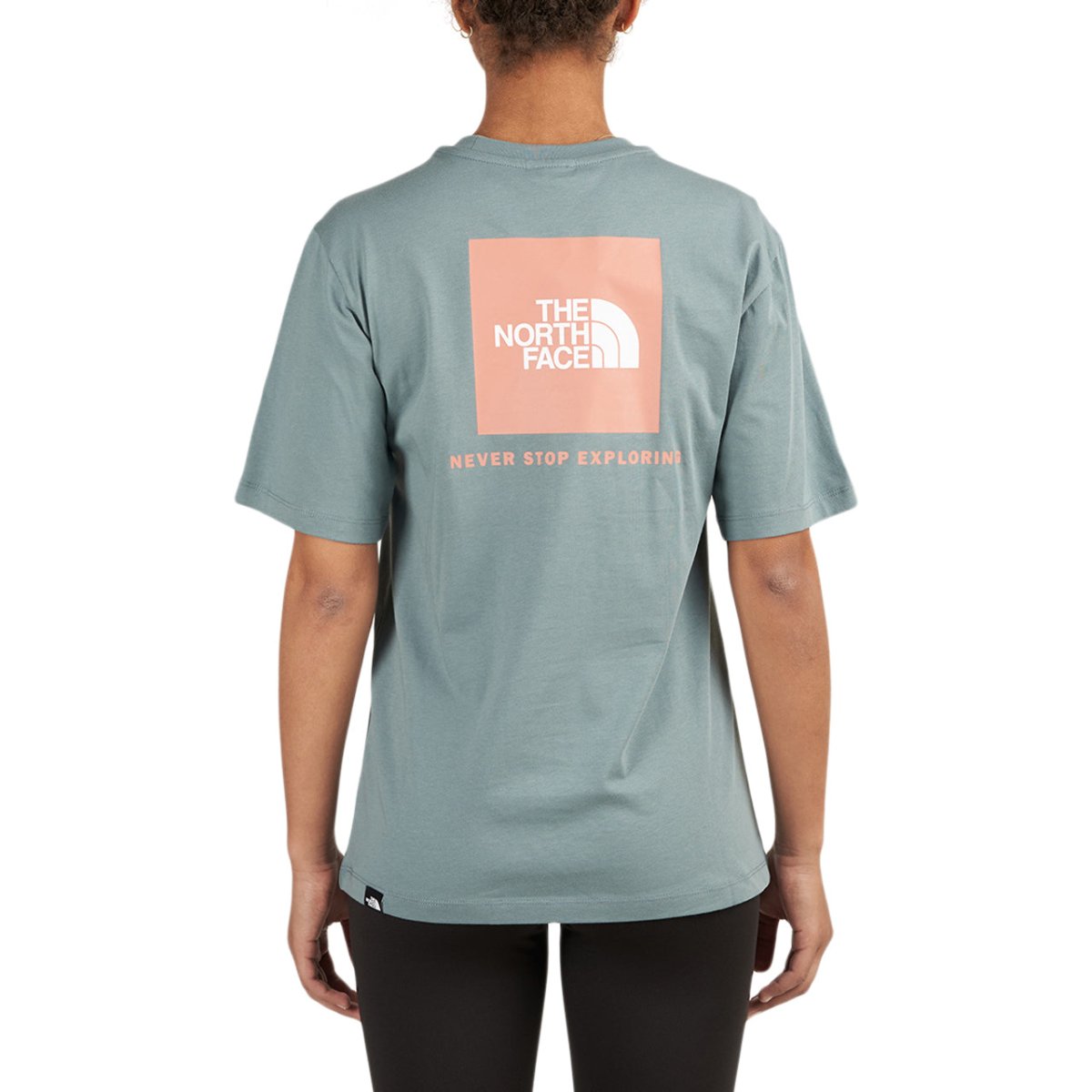 The North Face WMNS Relaxed Redbox Tee (Blau)  - Allike Store