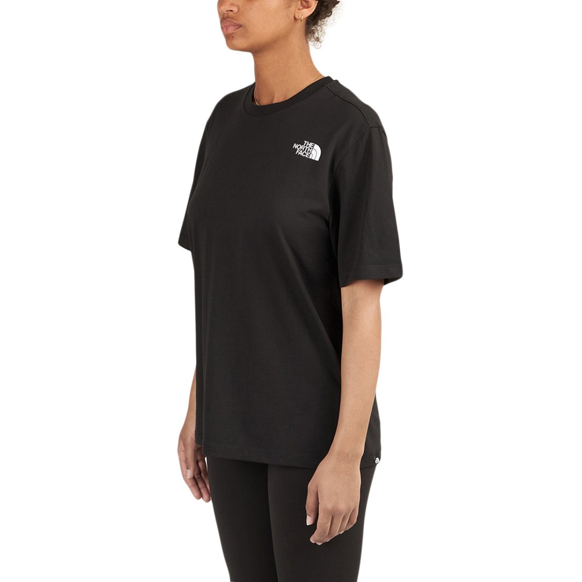 The North Face WMNS Relaxed Redbox Tee (Schwarz)  - Allike Store