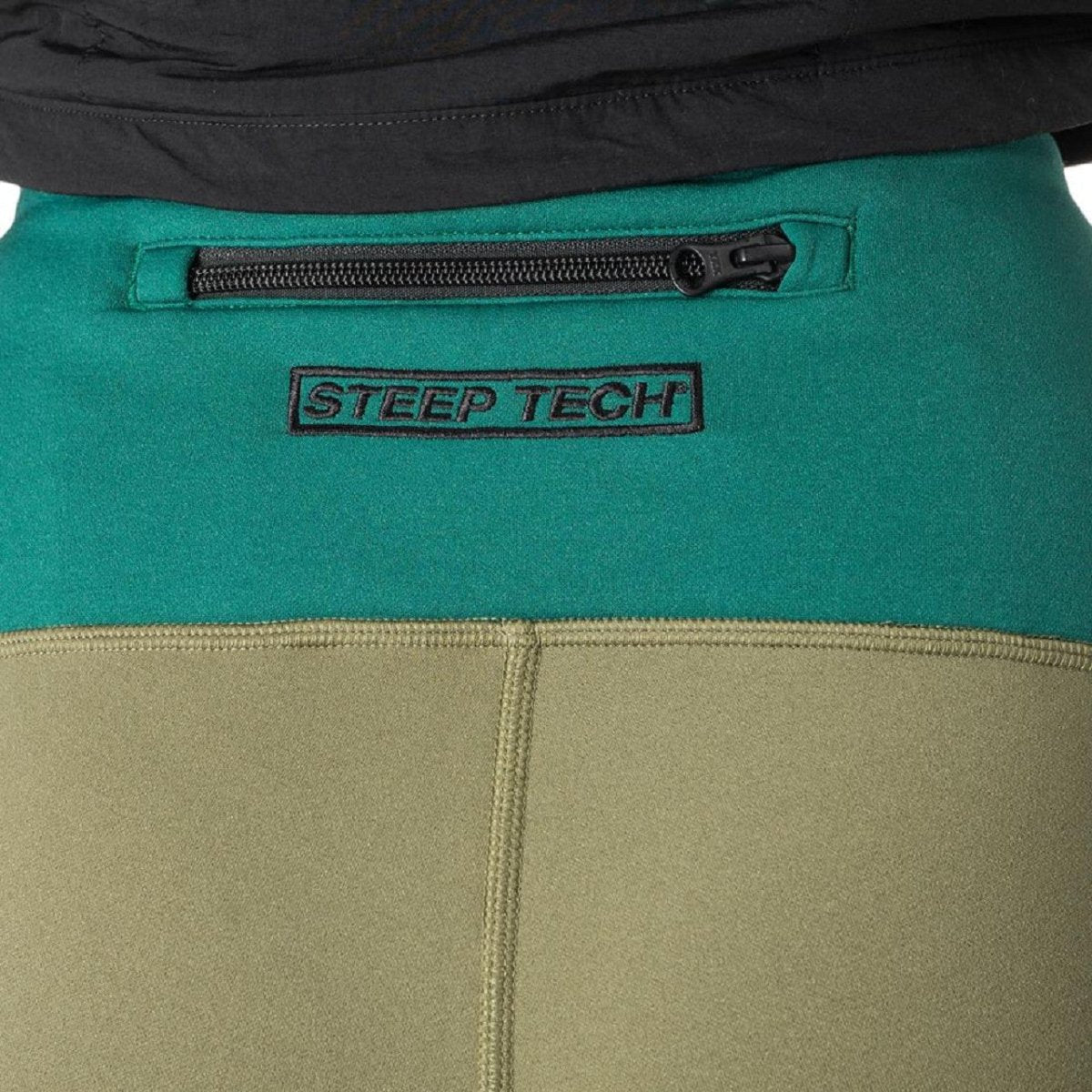 The North Face WMNS Steep Tech Fleece Tight (Khaki / Schwarz) - Allike Store