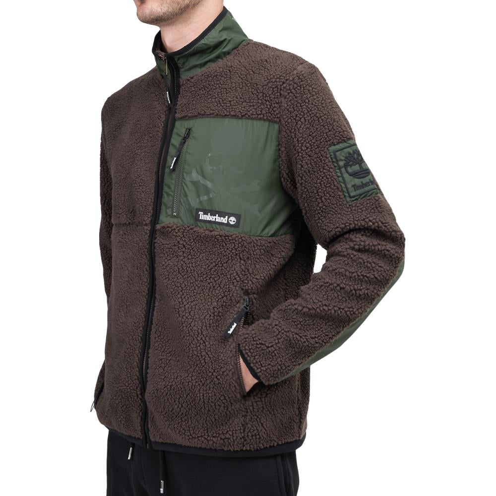 Timberland x Mastermind Fleece Jacket (Dunkelbraun / Grün) - Allike Store