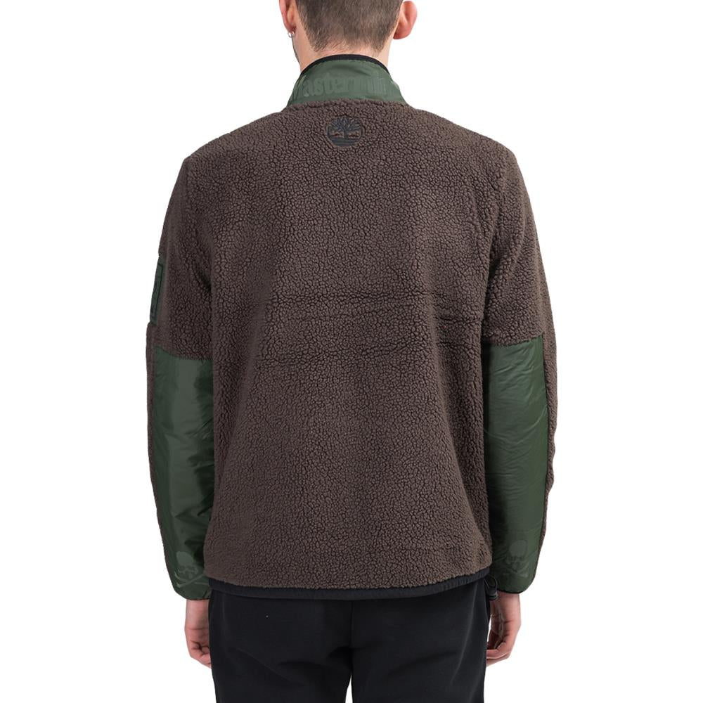 Timberland x Mastermind Fleece Jacket (Dunkelbraun / Grün) - Allike Store