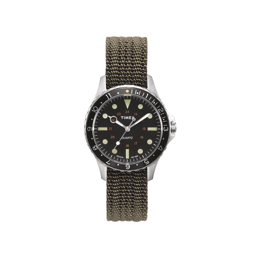 Timex Archive Navi Harbor 38mm (Olive / Silber) - Allike Store