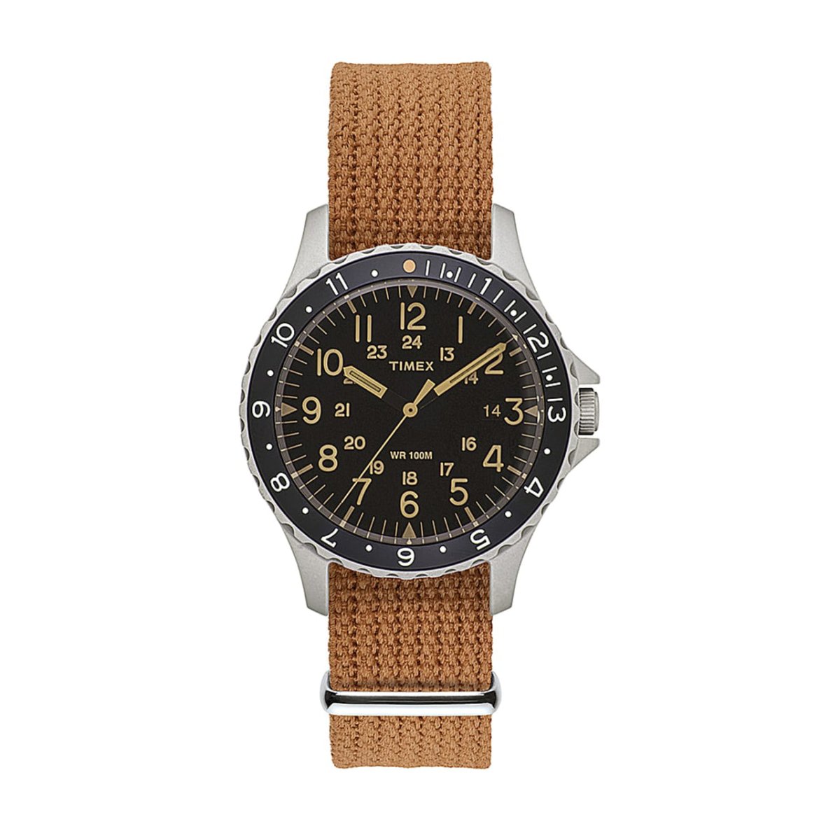 Timex Archive Navi Ocean (Schwarz / Hellbraun) - Allike Store