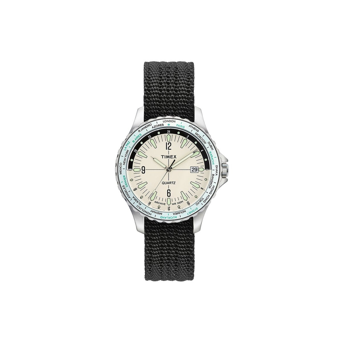 Timex navi 2024 world time