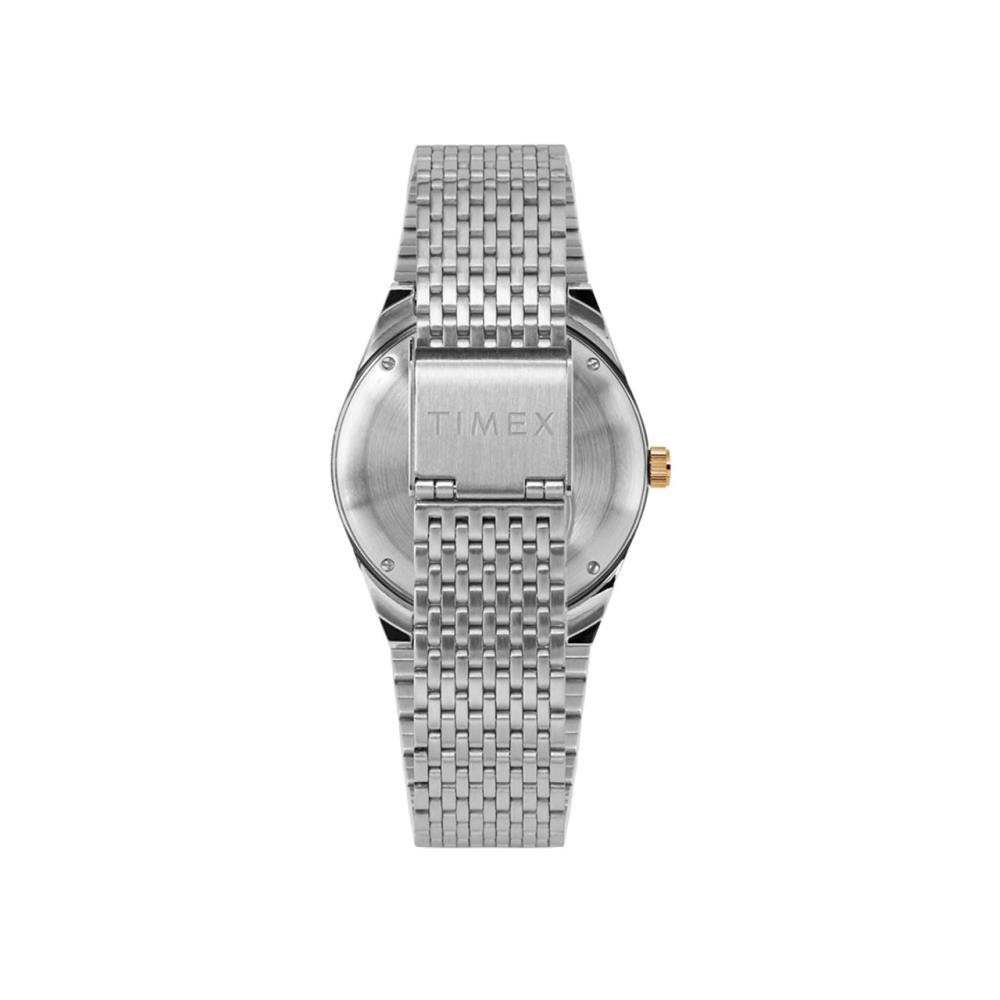 Timex Archive Q Falcon Eye Reissue 38mm (Silber / Blau) - Allike Store