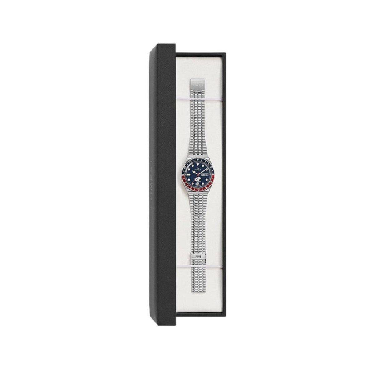 Timex Archive Q Reissue x Peanuts 38mm (Stahl / Blau) - Allike Store