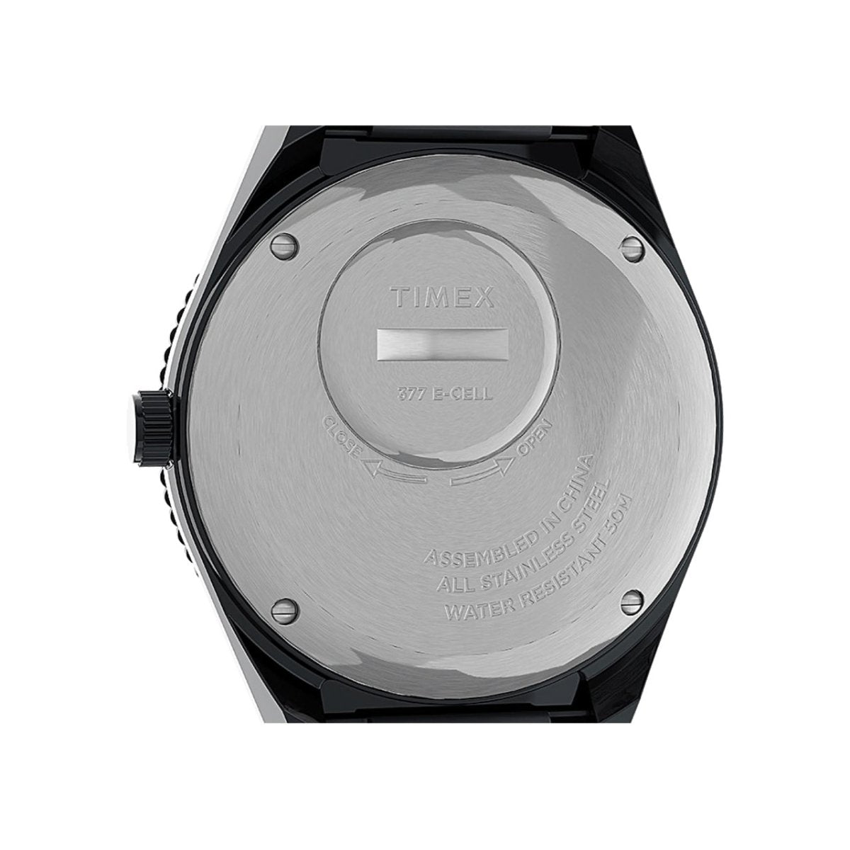 Timex Archive Q Timex Reissue 38mm Stainless Steel Bracelet (Schwarz / Silber) - Allike Store