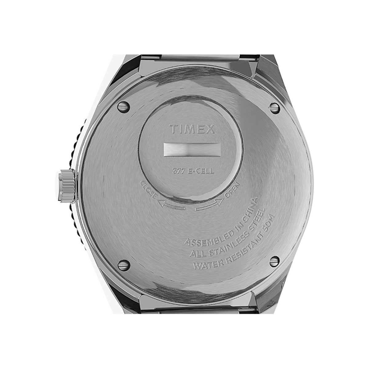 Timex Archive Q Timex Reissue 38mm Stainless Steel Bracelet (Silber / Schwarz) - Allike Store