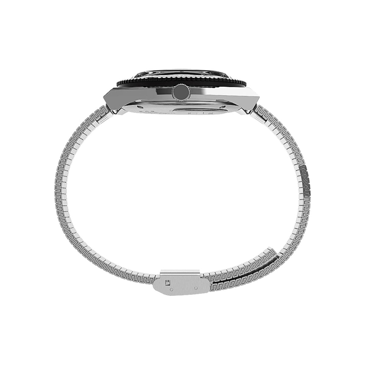 Timex Archive Q Timex Reissue 38mm Stainless Steel Bracelet (Silber / Schwarz) - Allike Store