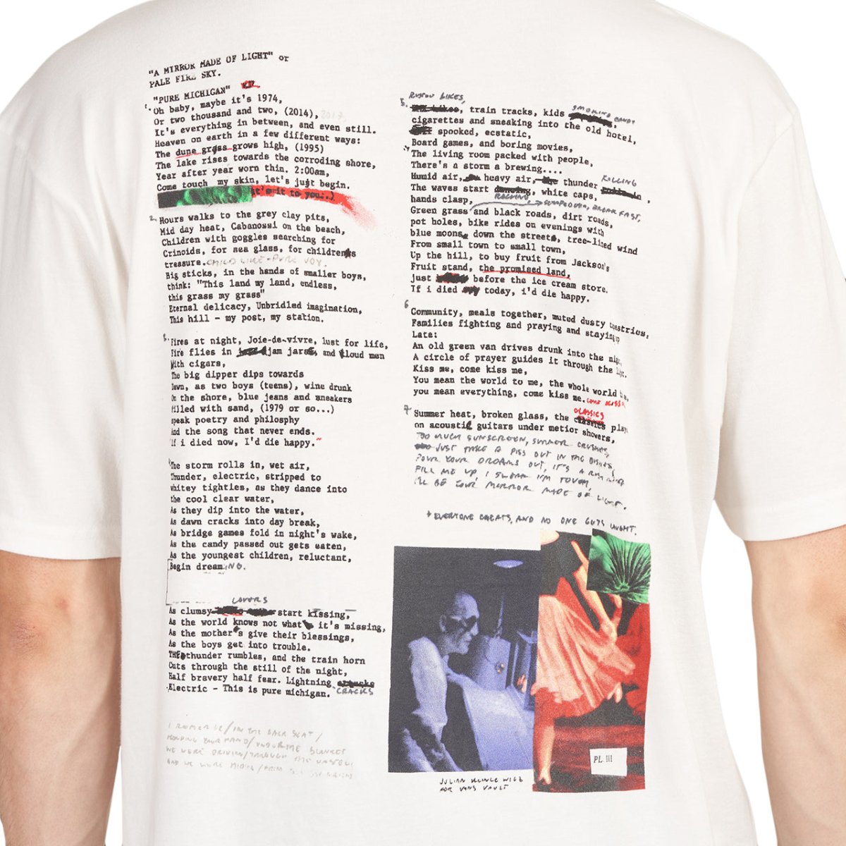 Vans Vault x Julian Klincewicz Collage T-Shirt (Weiß) - Allike Store