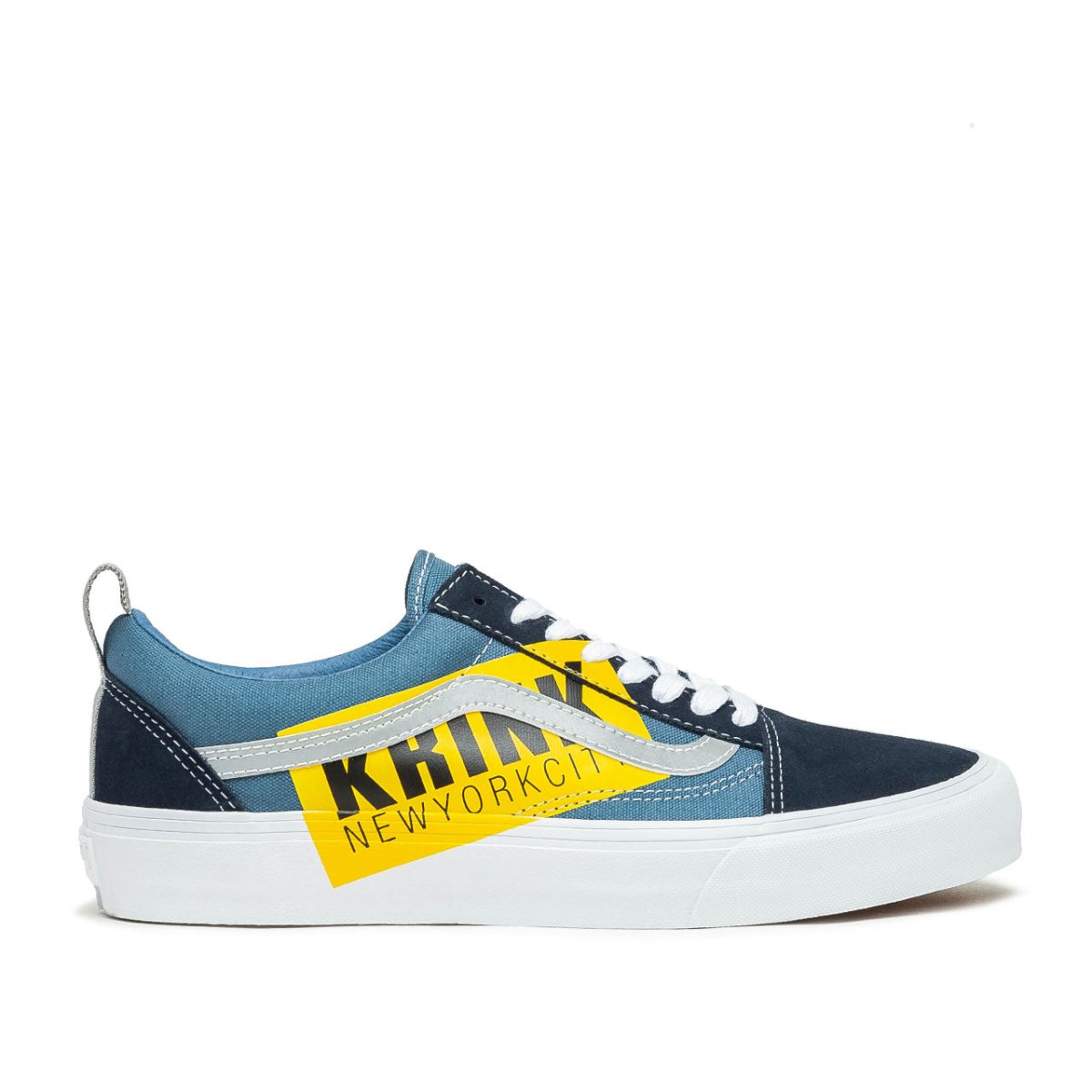 Vans old outlet skool blue yellow