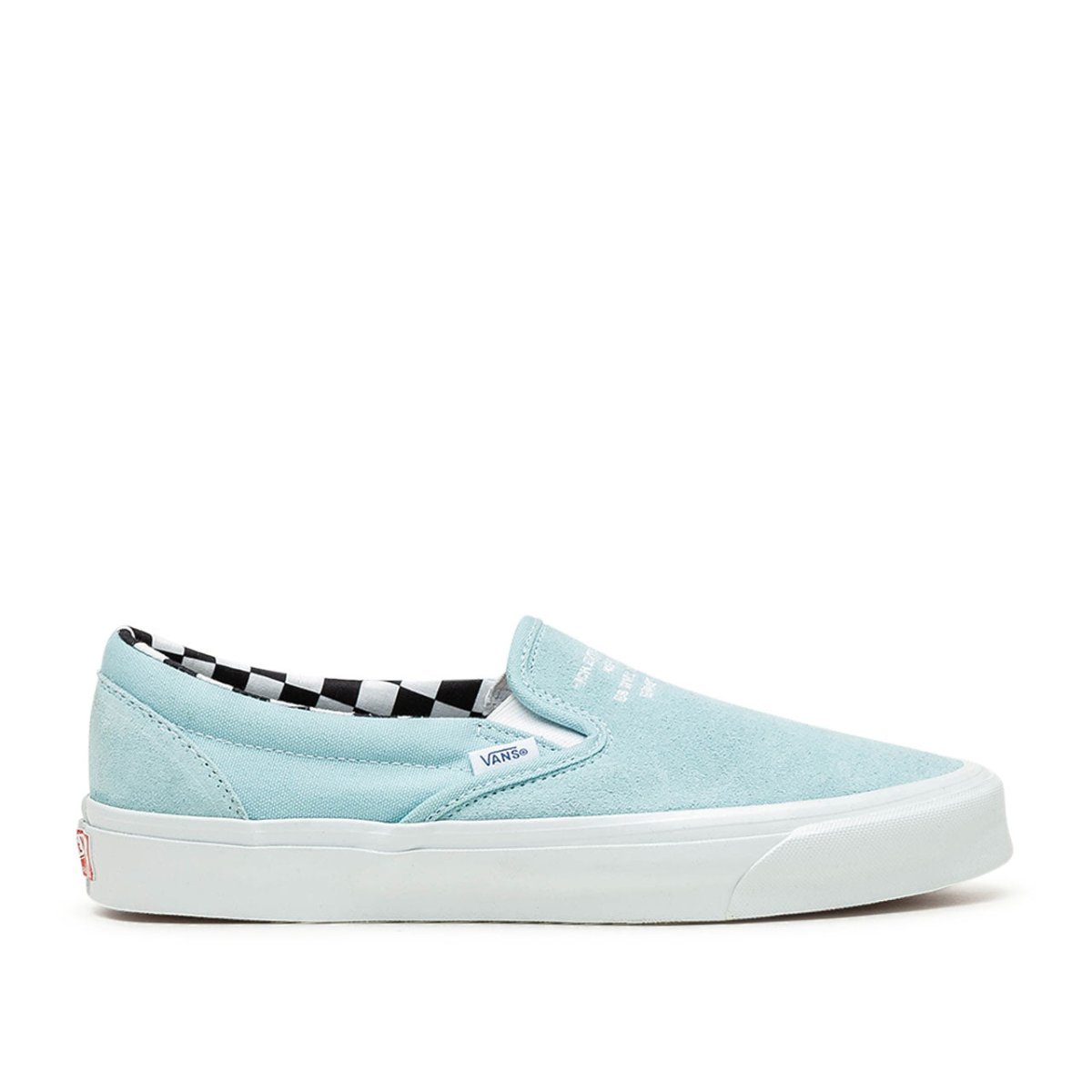 Vans slip clearance on turquoise