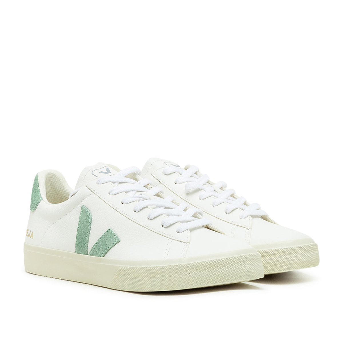 Veja Campo Chromefree (Weiß / Minze) - Allike Store
