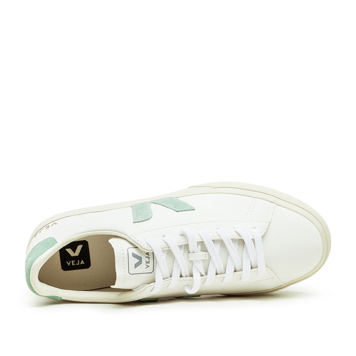 Veja Campo Chromefree (Weiß / Minze) - Allike Store