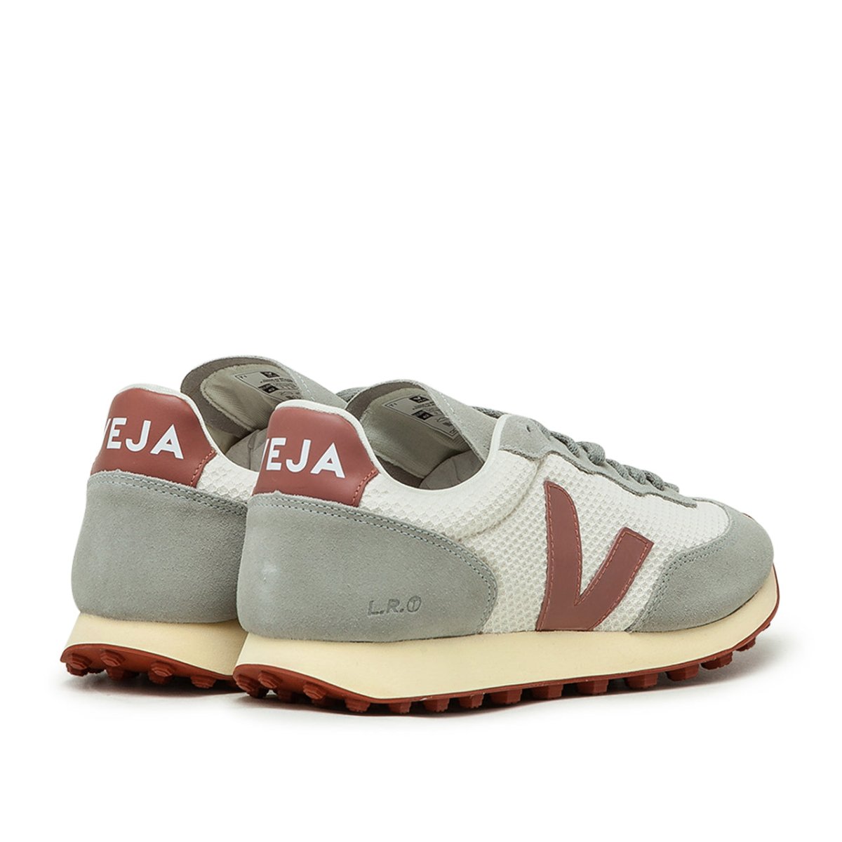 Veja Rio Branco (Grau / Weiß / Rot) - Allike Store