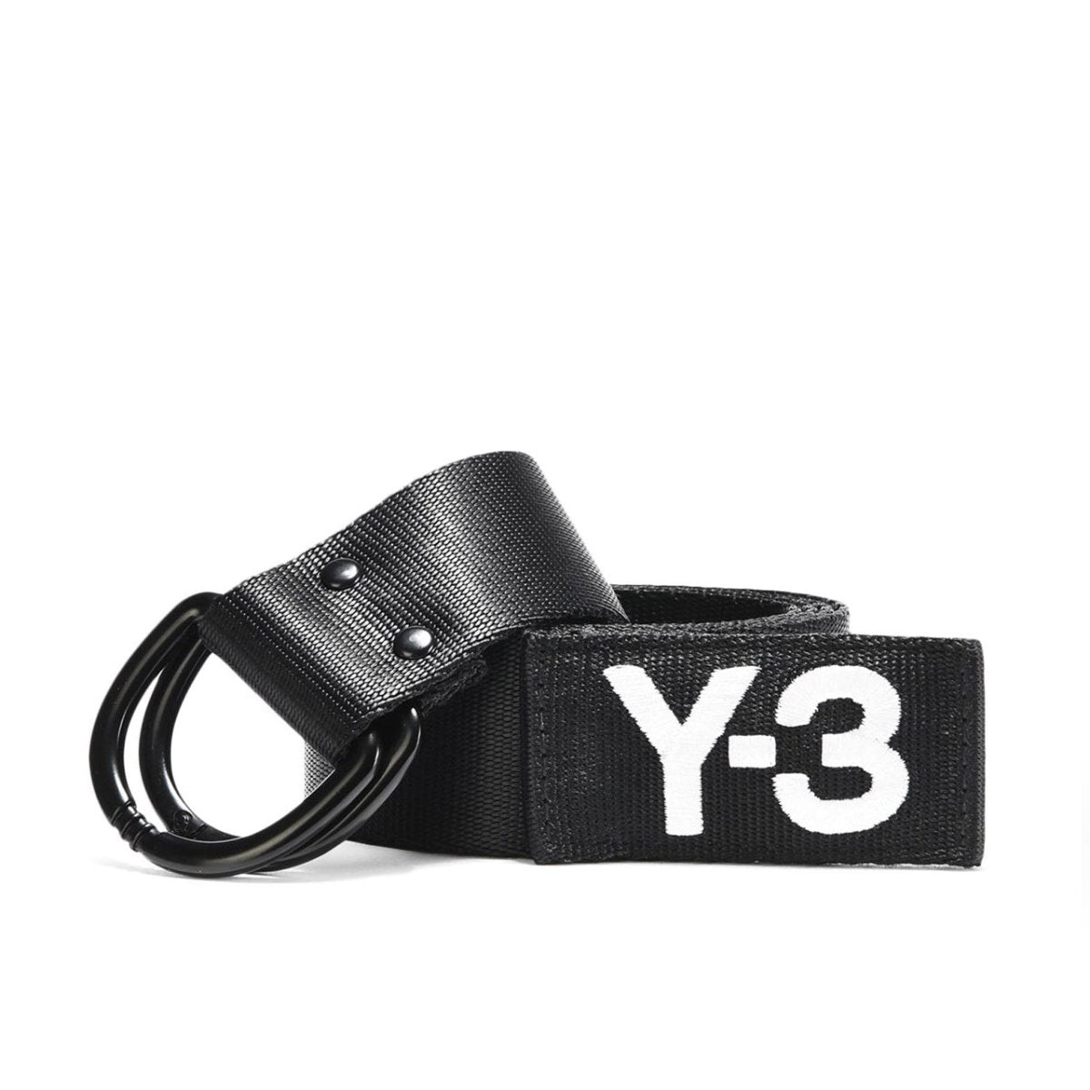 Y-3 Logo Belt (Schwarz) - Allike Store