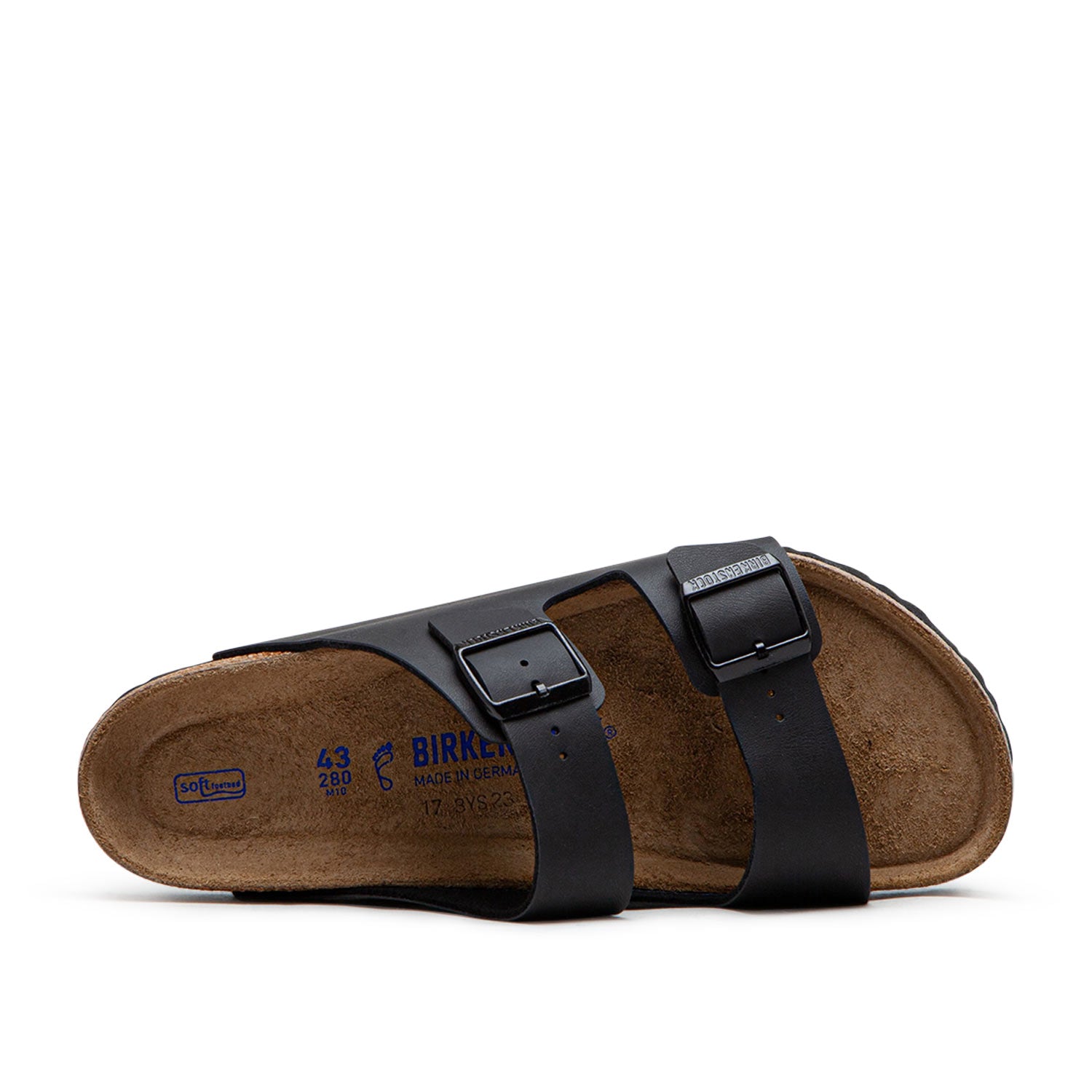 Birkenstock Arizona Soft Footbed Birko-Flor (Black) 551251