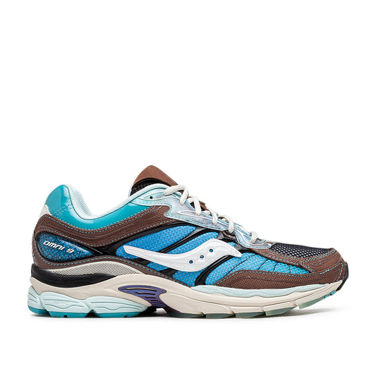 Saucony x Footpatrol ProGrid Omni 9 (Braun / Blau)