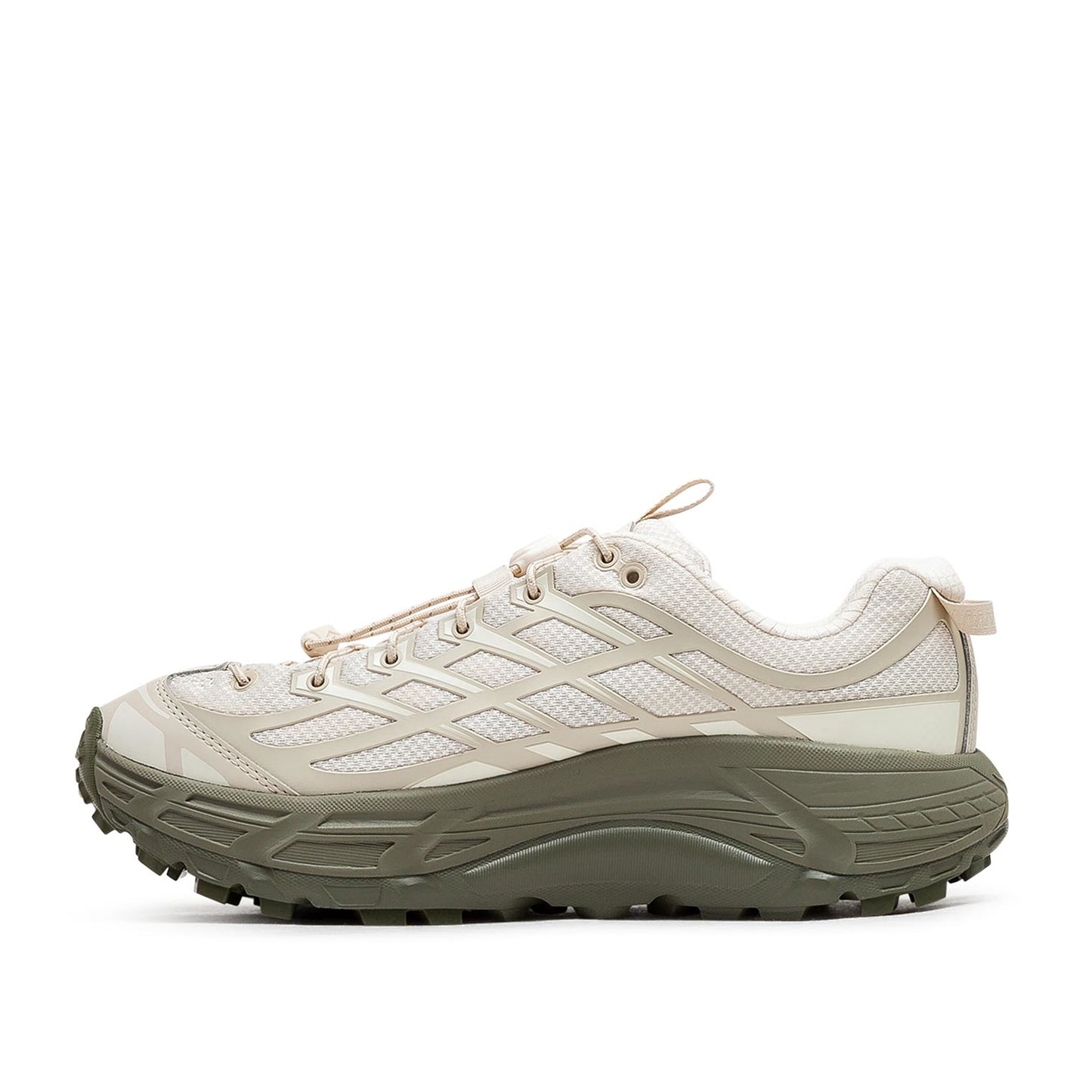 HOKA Mafate Three2 (Beige / Green)