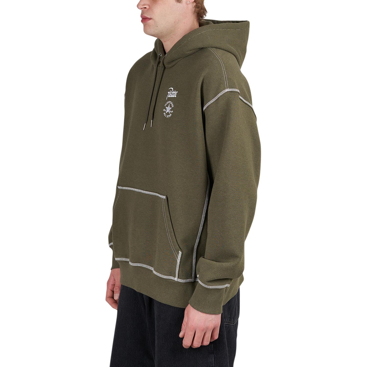 Converse x Patta Rain or Shine Hoodie (Green) 10026928-A01