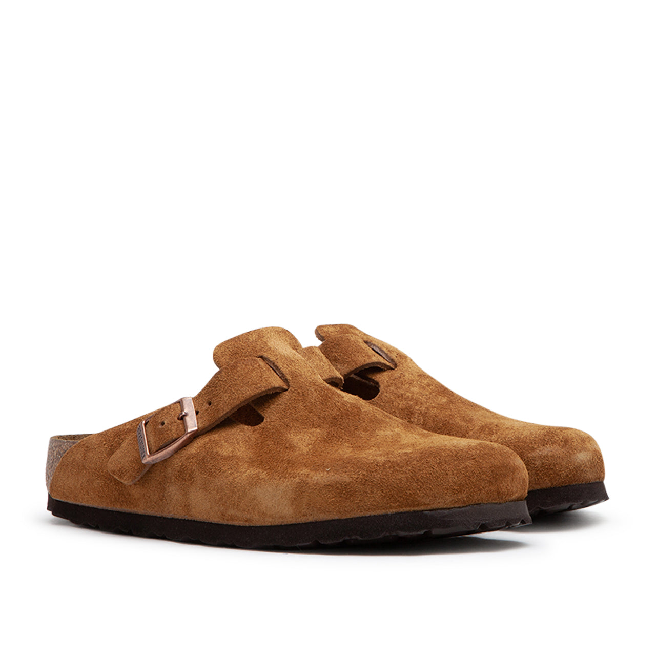 Birkenstock Boston Soft Footbed Suede Leather (Braun)  - Cheap Juzsports Jordan Outlet