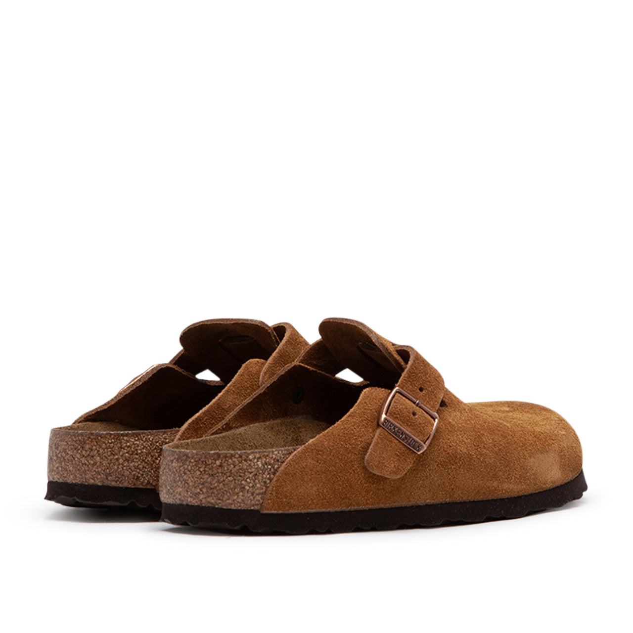 New! purchases Brown leather suede Birkenstocks