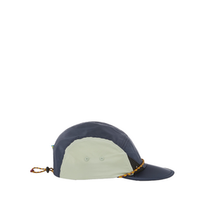 Klättermusen Runa Five Panel Cap (Blau / Hell Grün)  - Allike Store