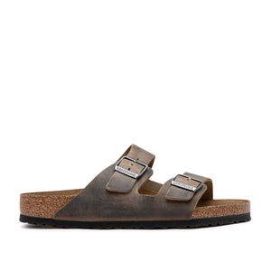 Birkenstock Arizona Leather Oiled (Khaki)  - Allike Store