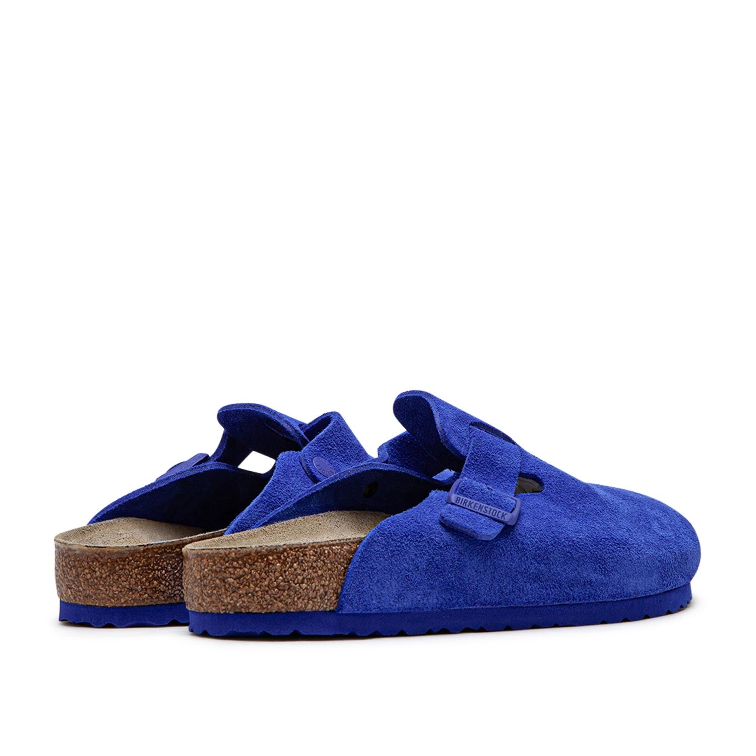 Birkenstock Boston Suede Leather Brights (Blau)  - Allike Store