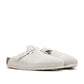 Birkenstock Boston Soft Footbed Suede Leather (Beige) - Allike Store