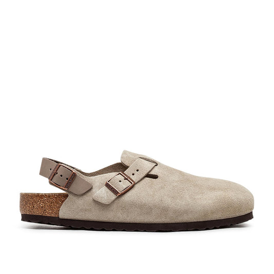 Birkenstock Tokio ll Suede Leather (Gray)