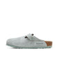 Birkenstock Boston Suede Leather (Türkis) - Allike Store