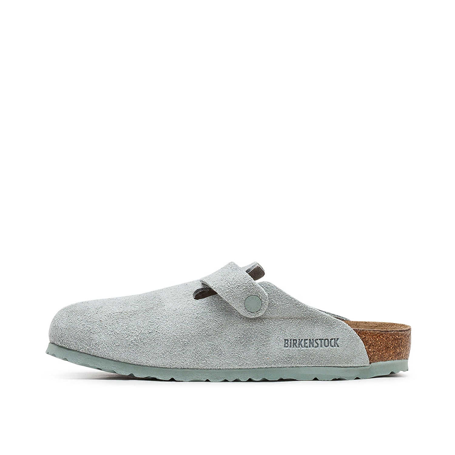 Birkenstock Boston Suede Leather (Türkis) - Allike Store